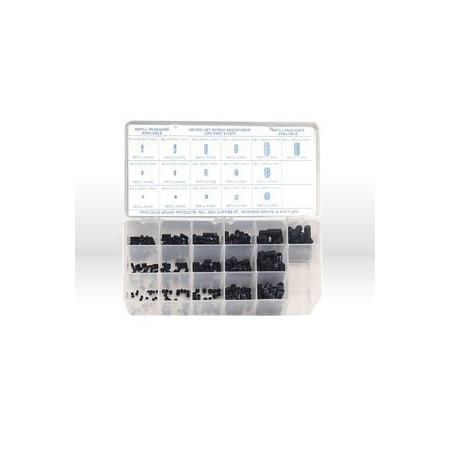 Precision Brand 375 Piece Metric Set Screw Assortment 12975